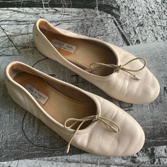 rag &amp; bone Shoes Rag Bone Windsor Highrise Ballet Flats